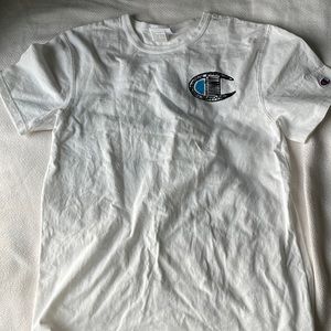 white champion dragon t shirt